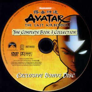 Avatar The Last Airbender Book 3: Bonus Disc